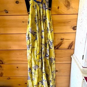 Free people maxi dress toile large